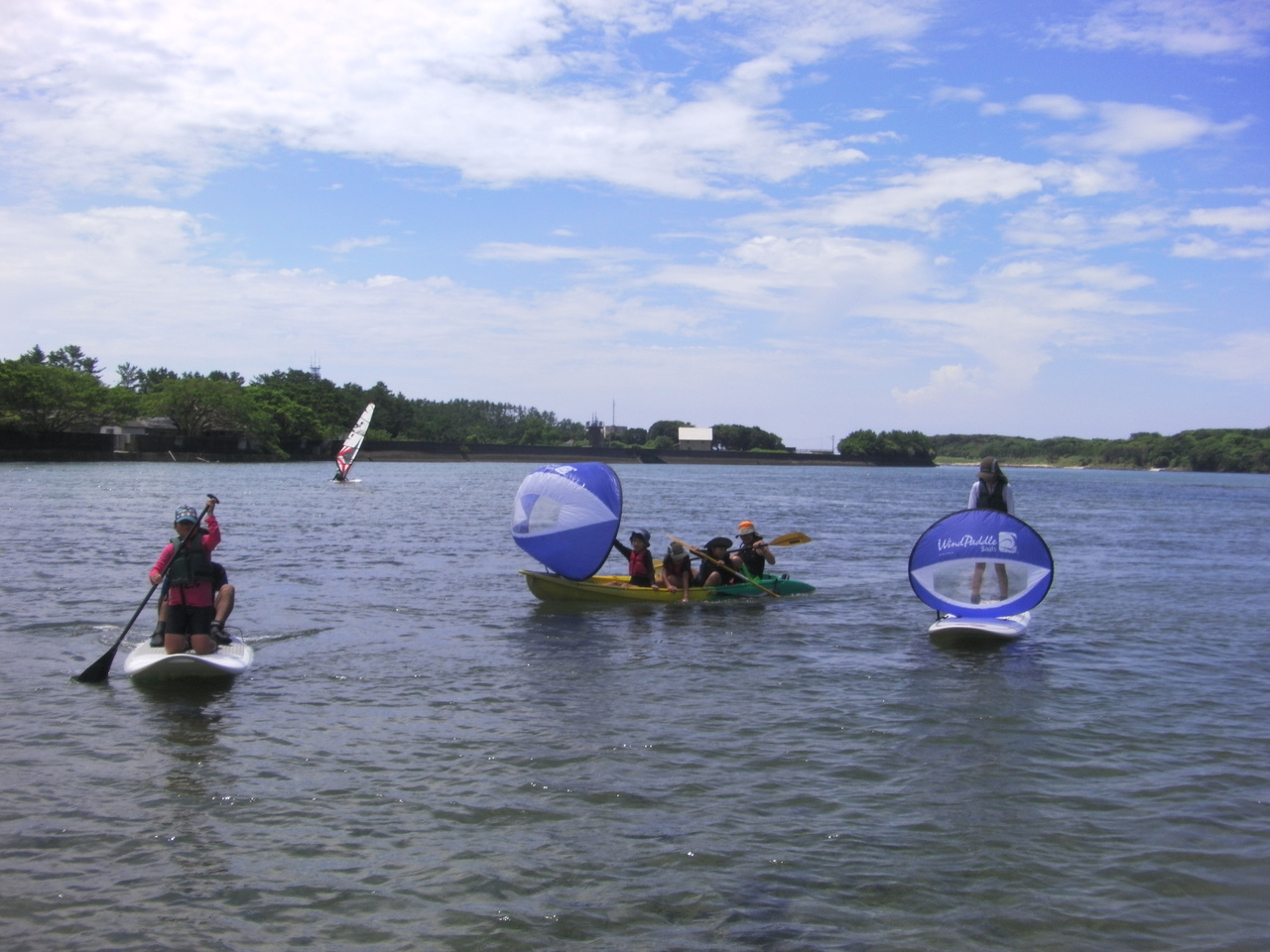 屋久島 セーリングカヤック / SAILING KAYAK