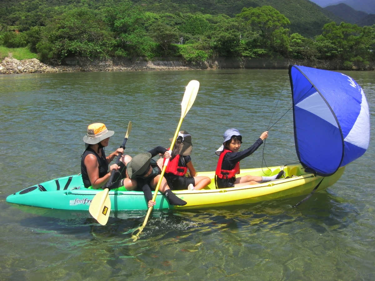 屋久島 セーリングカヤック / SAILING KAYAK